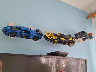 BRICKS LEGOS CAR WALL MOUNT