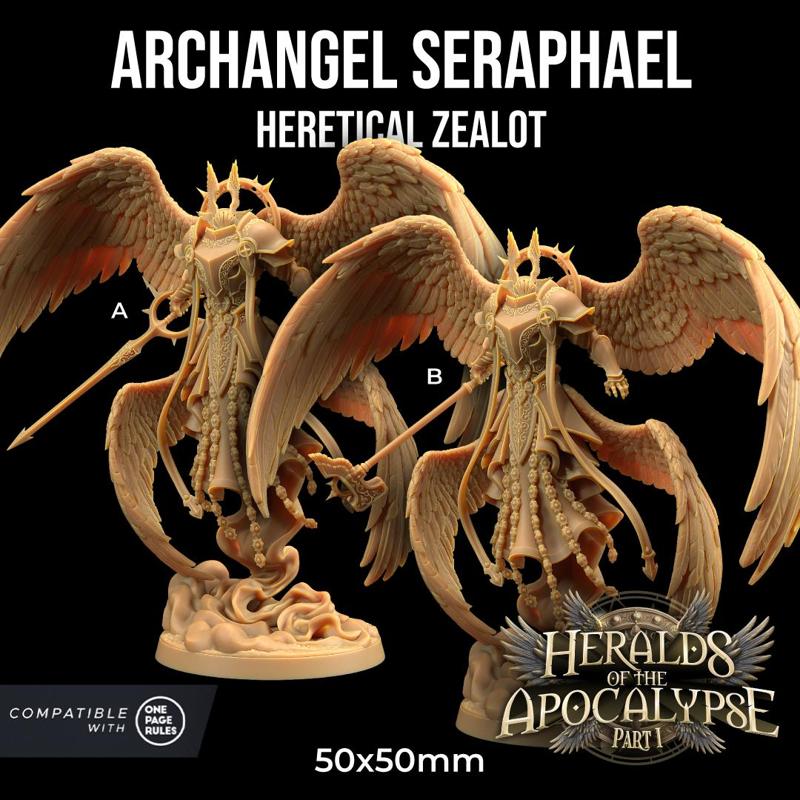 Archangel Seraphael, Heretical Zealot