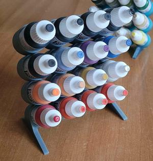 Jet another Vallejo/Citadel-Paint holder, standalone version 4x4
