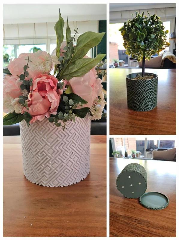 Maze Pattern Planter   