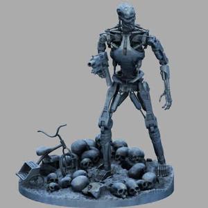 Terminator T-800 Endoskeleton Rekvizit T1 V2
