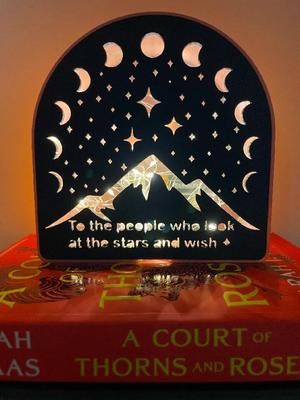 ACOTAR - Inspired Light Display / Book Nook   