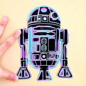 Star Wars (Inspired) "Gassy Astromech Droid" HueForge R2-D2