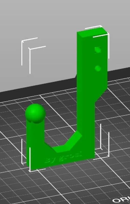 hook for side mounting   
