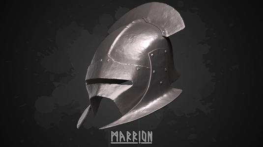 Uruk-hai Helmet LotR 3d Print ready