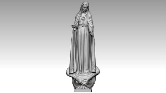 Virgin Mary appears at Fatima - Rosary Queen