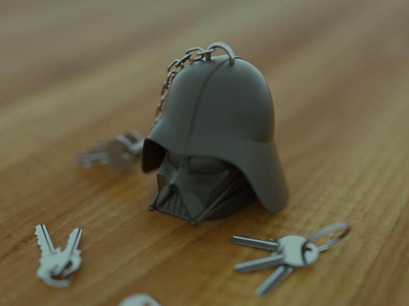Mini DarthVader Keychain