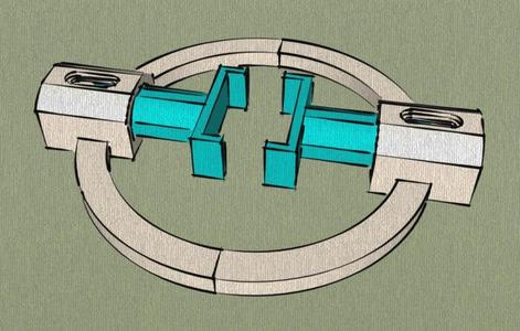 Hydroponic Rockwhool Ring Holder (for 4" ABS)