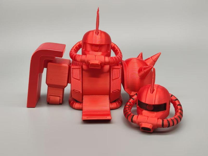 Zaku II Bust, Red Zaku Half-Bust, Char's