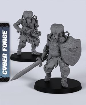 Plague Guards - With Free Cyberpunk Warhammer - 40k Sci-Fi Gift Ideas for RPG and Wargamers