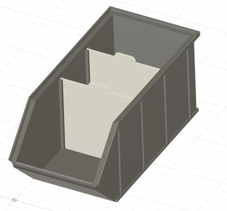 stackable Box with divider