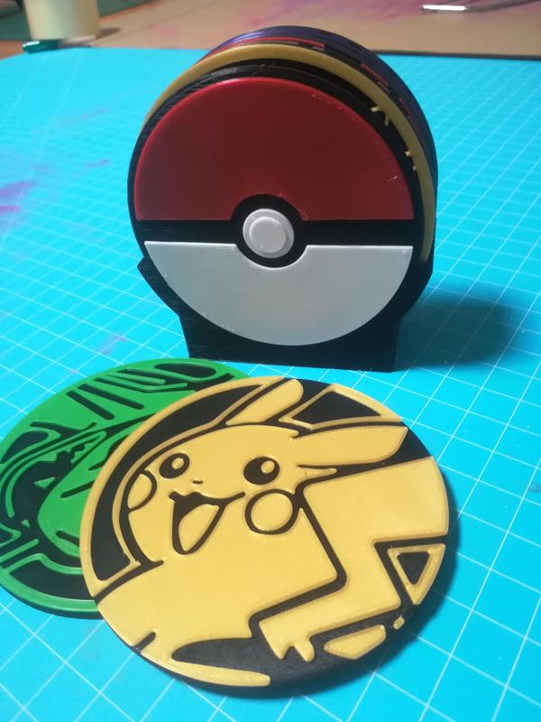 Pokemon coaster Holder