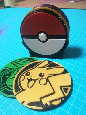 Pokemon coaster Holder