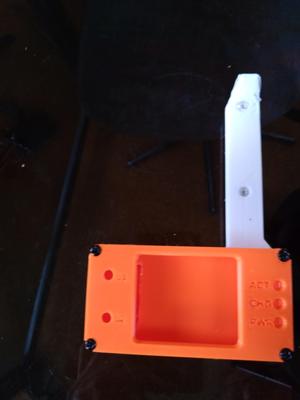 TTGO LORA case with BL-5C battery, 2inch screen folded dipole or Jpole and GPS