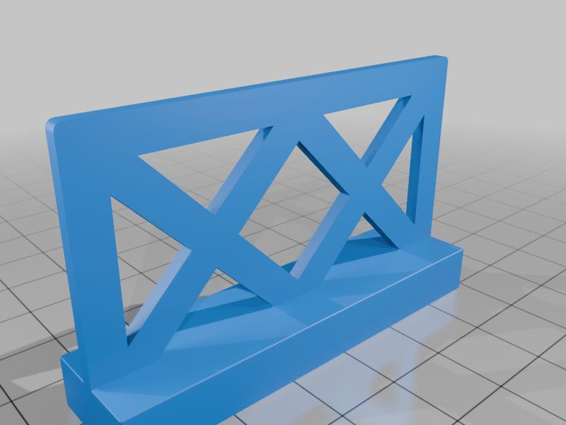 1x4 Fence Element for Stud-Based Bricks - 1x4 Zaunelement für Klemmbausteine