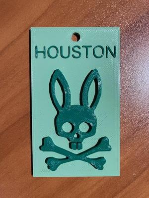 PsychoBunny Travel Tag (Add Your Text)