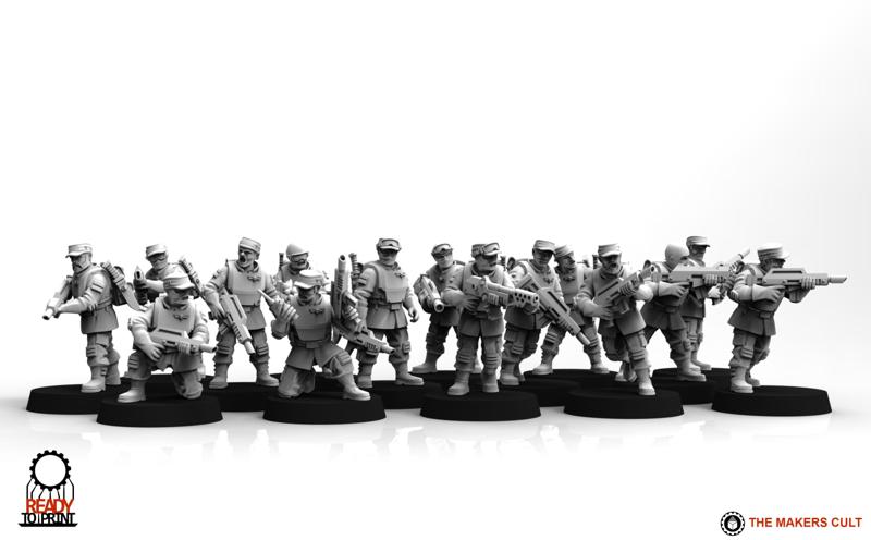 Universal Guard - Light Infantry Builder