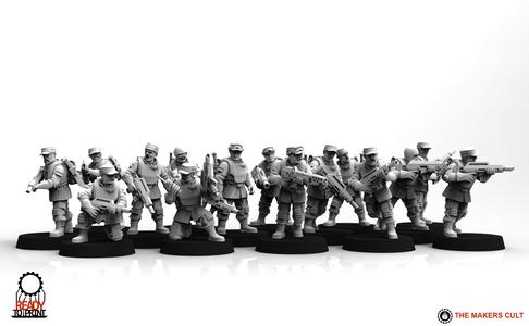 Universal Guard - Light Infantry Builder