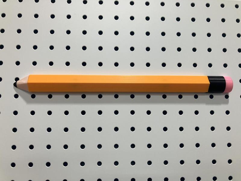 Pencil shaped A4 Paper Magnet
