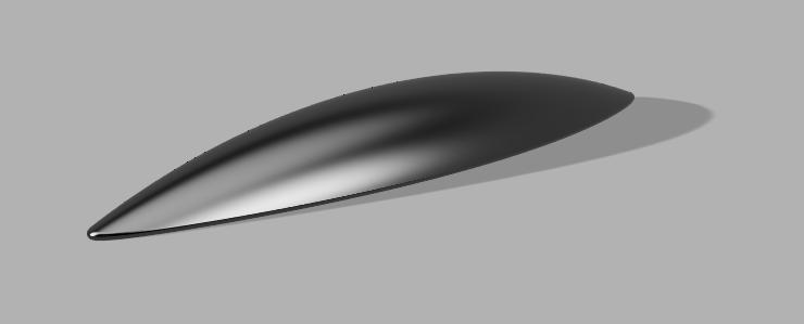 Rattleback shape