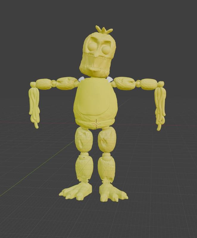 Funko Compatible withered Chica figure