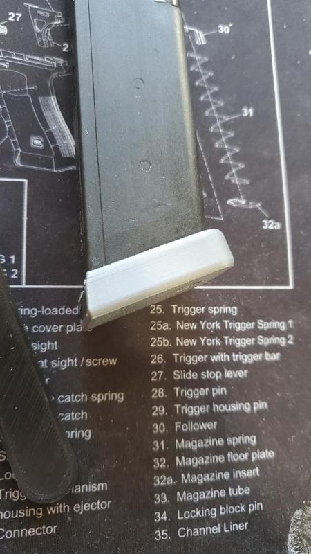 G17/22 Mag Base Plate Cover For Color Coding