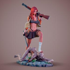 Zombie attack / C / Destruction