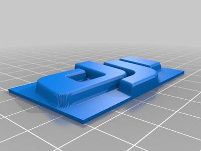 DJI Logo Plate