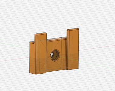 Holder for protractor on IKEA Skadis
