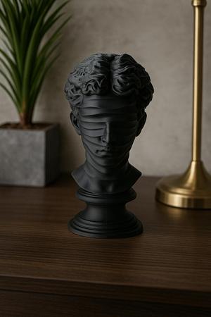 Blind Flow Sculpture - Classical Art-Inspired Bust
