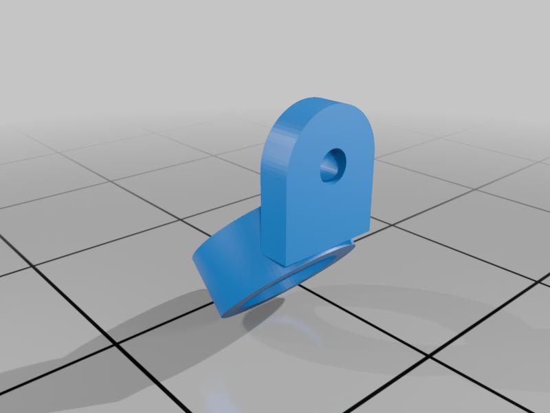 Tinywhoop dipole antenna mount