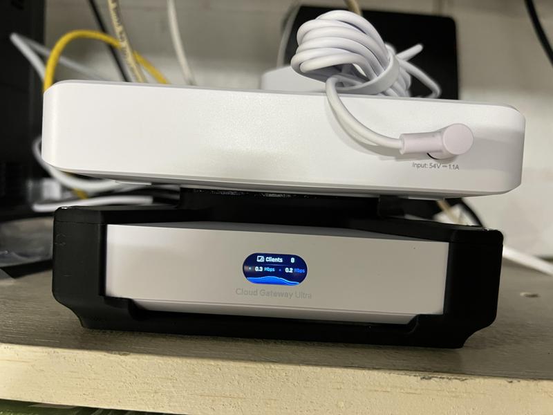 Mount for Unifi Cloud Gateway with Switch Lite 8 PoE
