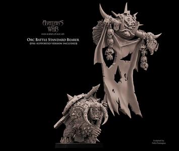 Orc Battle Standard Bearer