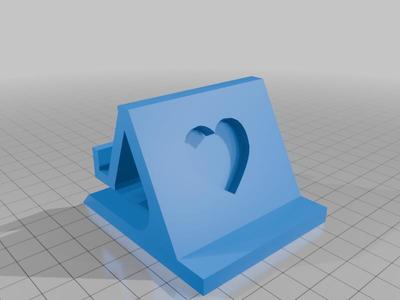heart phone stand