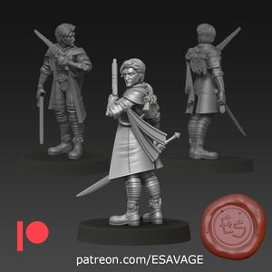 Gustave - Clair Obscur: Expedition 33 - 32mm Miniature Free