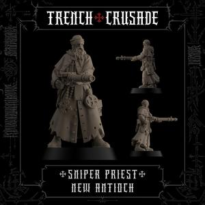 Trench Crusade - Sniper Priest (MG) - New Antioch