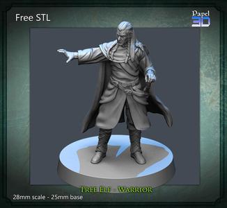 FREE STL - Tree Elf Warrior