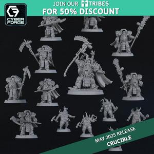 Cyber Forge Miniatures - 2025 - May - Crucible
