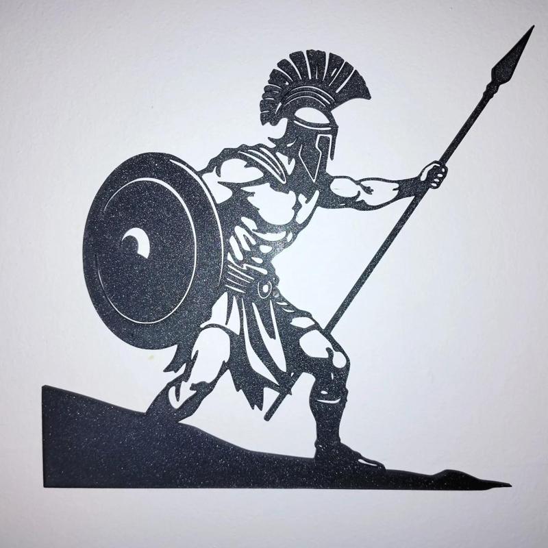 Spartan wall art