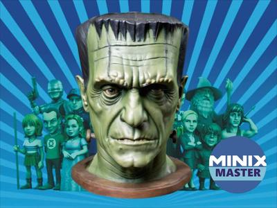 bust of frankenstein