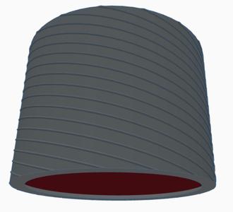2 spiral light cover.stl