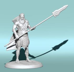 Storm Giant with Spear