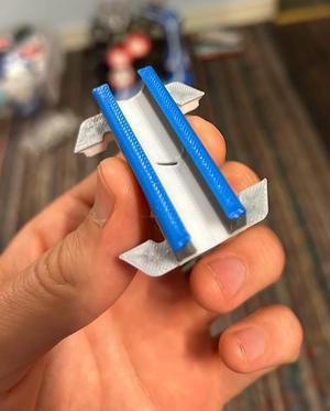 Hextraction Rail Tile - Slash