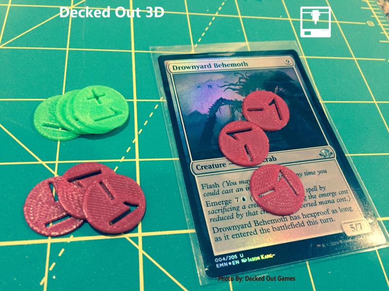 MTG Magic The Gathering Life Tokens / Counters / Markers / Buff Tokens / Trackers