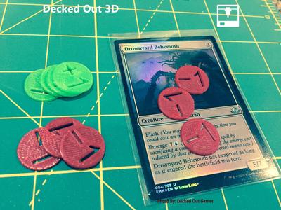 MTG Magic The Gathering Life Tokens / Counters / Markers / Buff Tokens / Trackers