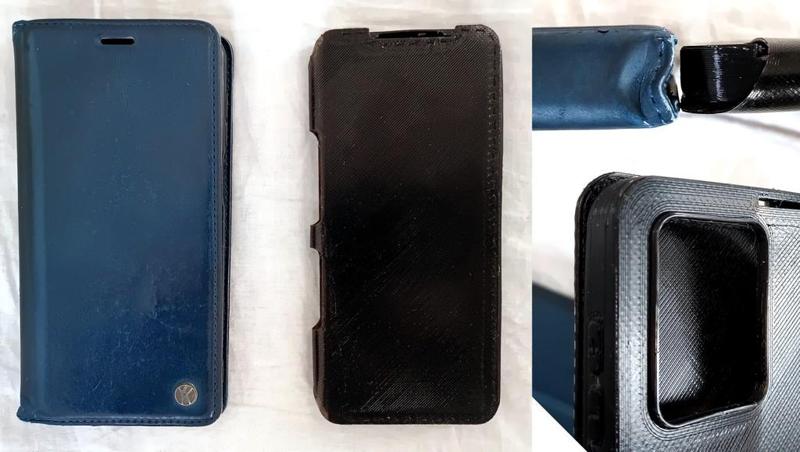 Custodia (Cover) a libro o portafoglio per smartphone Motorola Moto G54