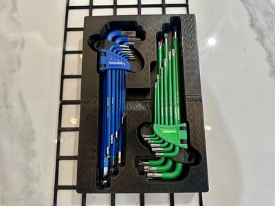 Gridfinity Toolpro Allen Key and Torx Key Module
