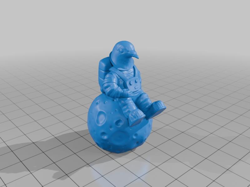 Pigeon Astronaut