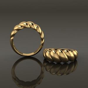 Croissant Ring Band Mix Size
