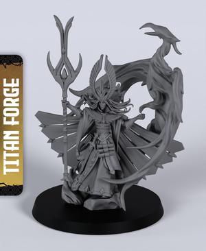 Phoenix Archmage - With Free Dragon Warhammer - 5e DnD Inspired for RPG and Wargamers